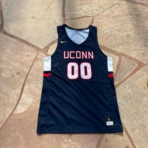 Nike Men's L UConn Huskies Hyper elite League Dri-Fit Jersey 867749 #00